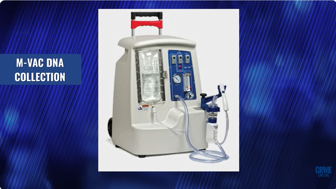 Nancy Grace show - M-Vac on screen